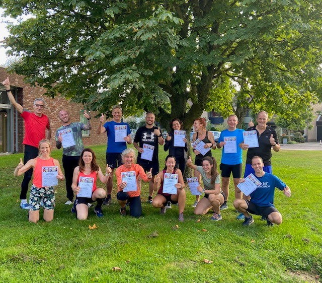 Nieuwe groep looptrainers opgeleid